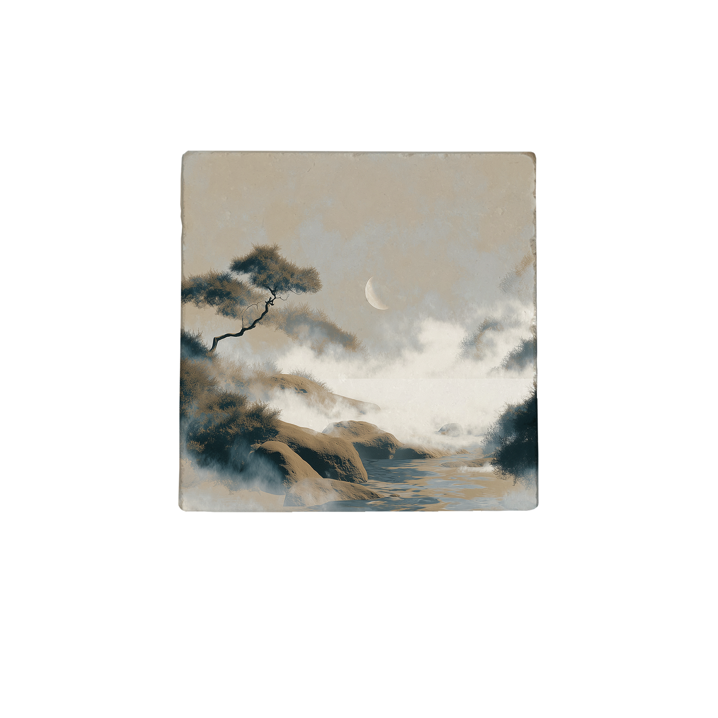Grijs landschap