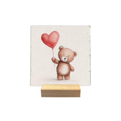 Teddy met hartjesballon