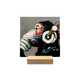Monkey with headphone