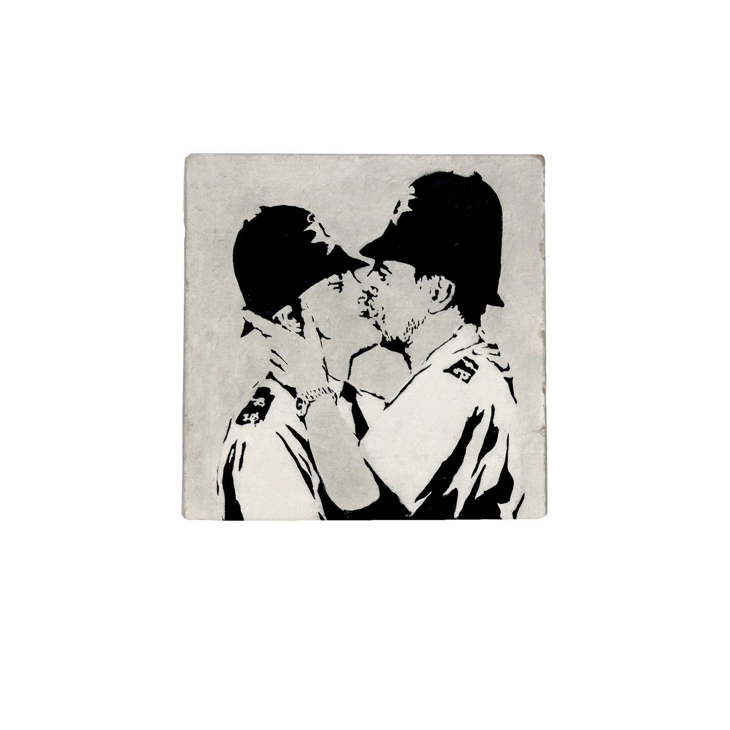 Guards Kissing