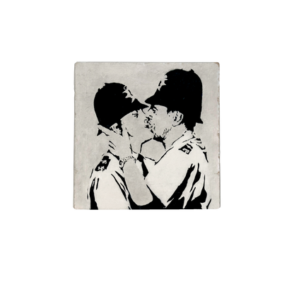 Guards Kissing