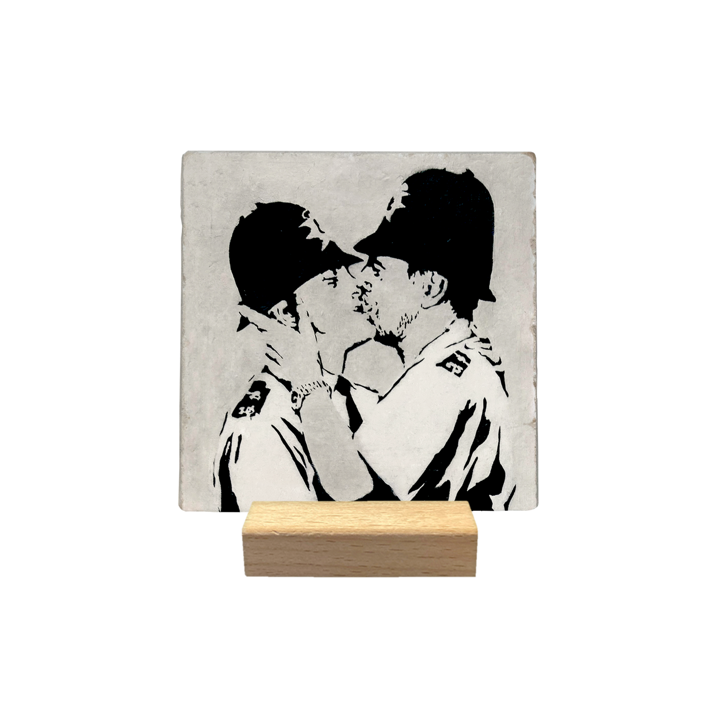 Guards Kissing