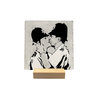 Guards Kissing