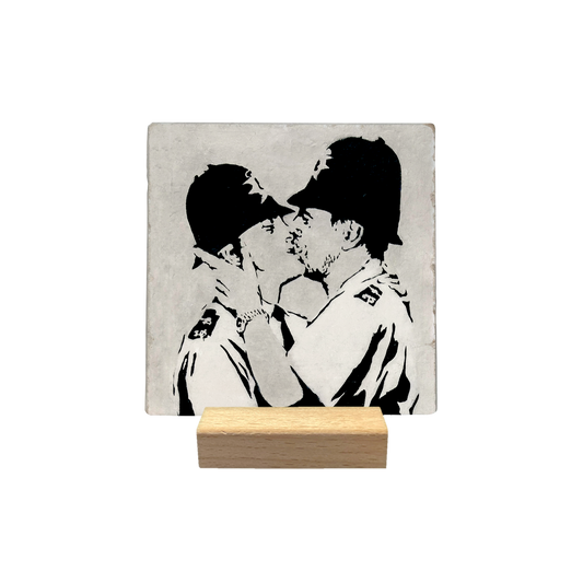 Guards Kissing