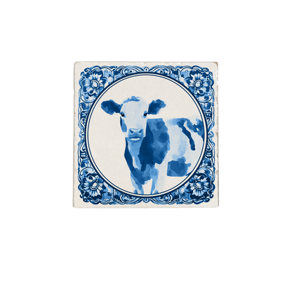 Delfts blauwe koe