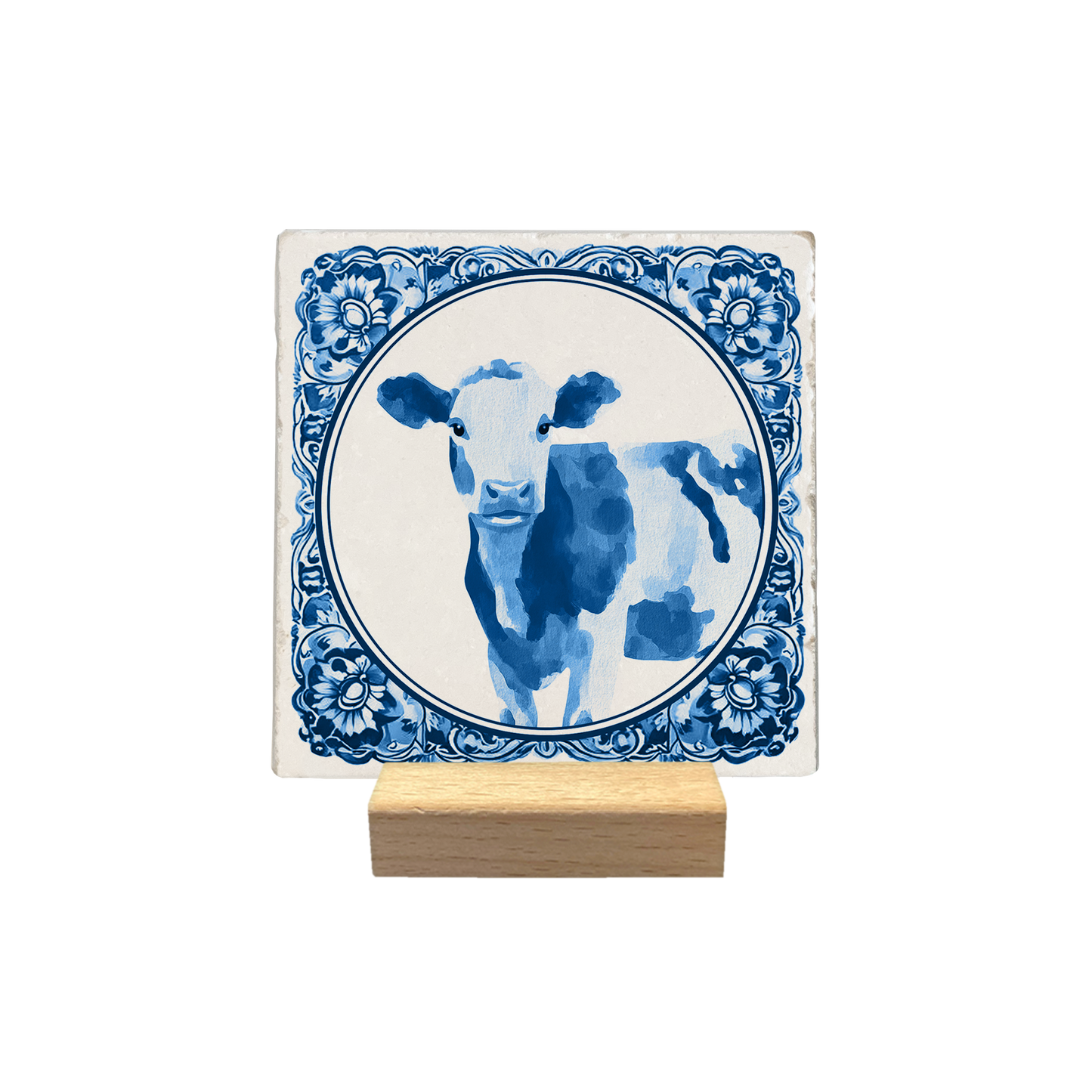 Delfts blauwe koe