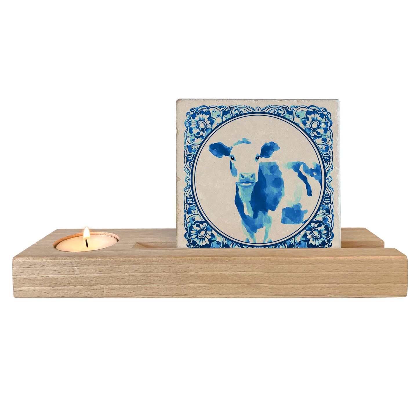 Delfts blauwe koe
