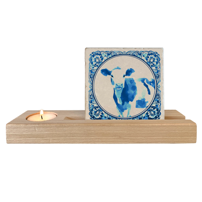 Delfts blauwe koe