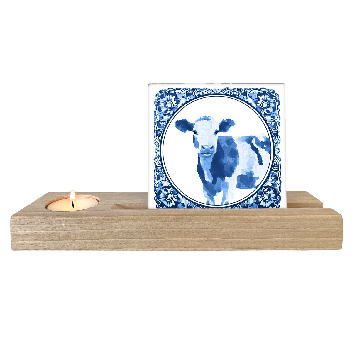 Delfts blauwe koe