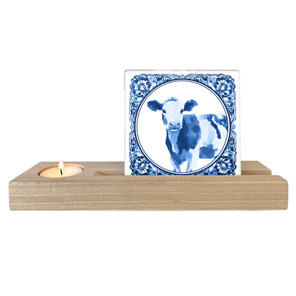 Delfts blauwe koe