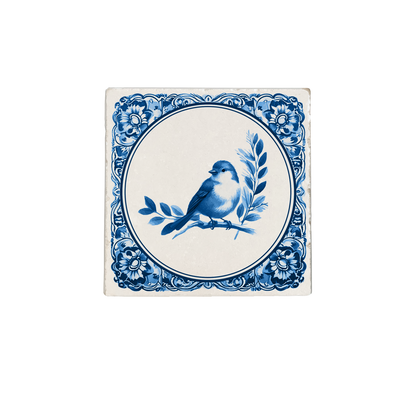 Delfts blauwe vogel