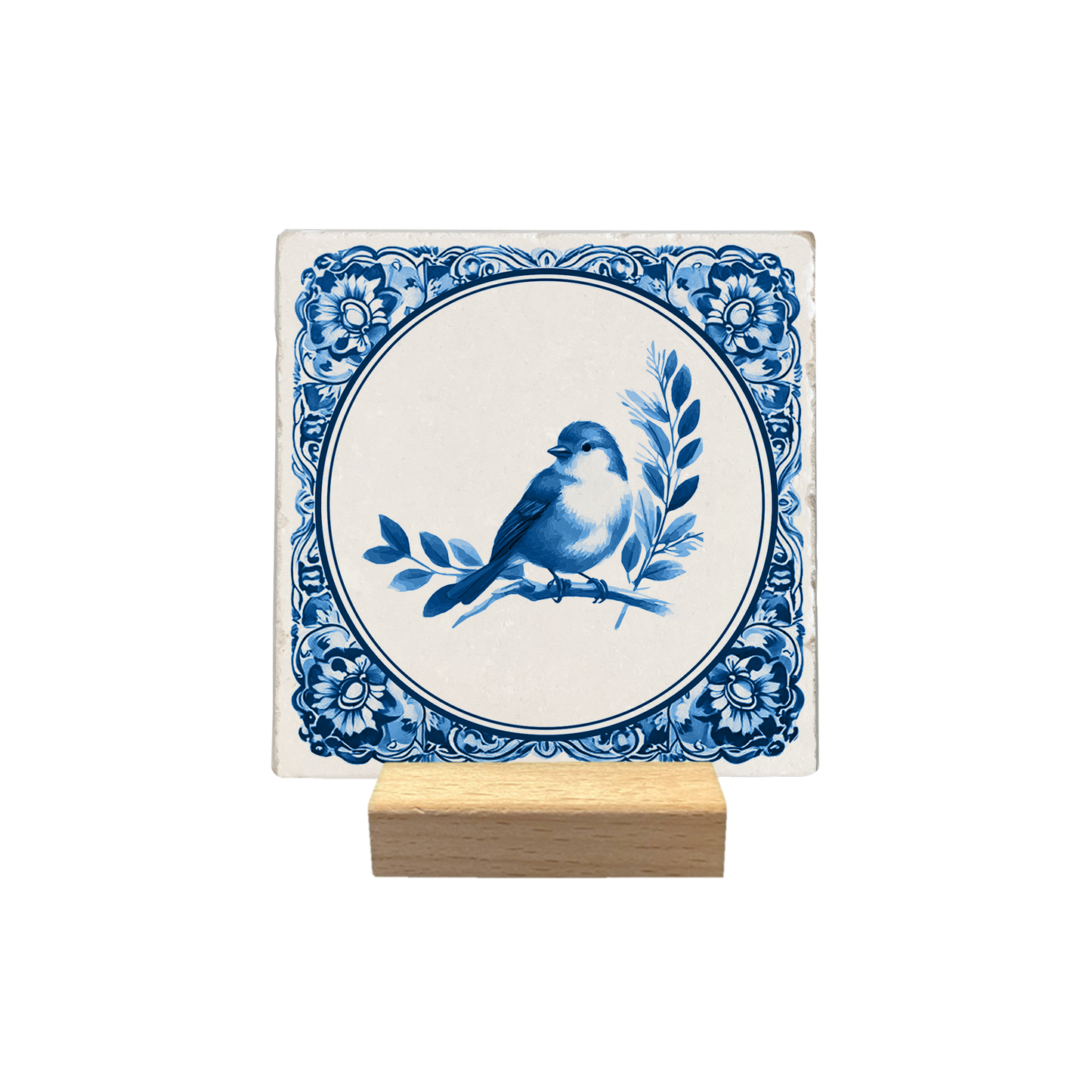 Delfts blauwe vogel