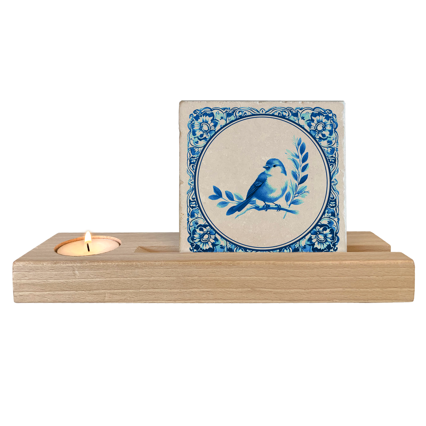 Delfts blauwe vogel