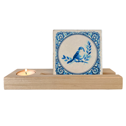 Delfts blauwe vogel