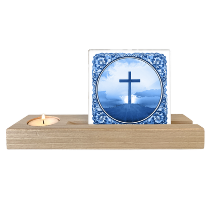 Delfts blauw kruis