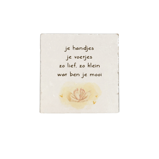 Je handjes je voetjes