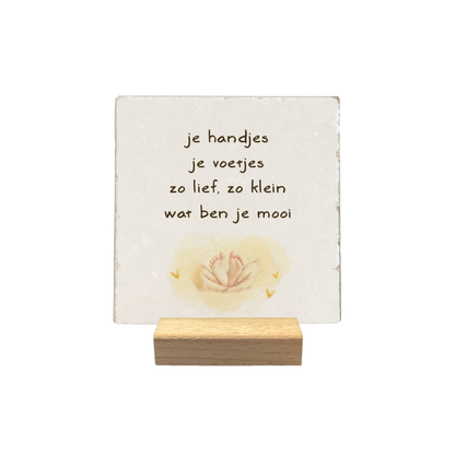 Je handjes je voetjes