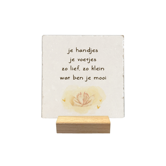 Je handjes je voetjes