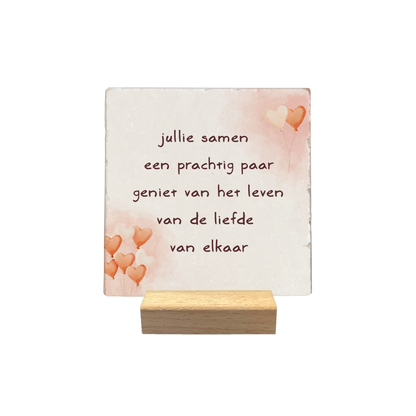 Jullie samen een prachtig paar