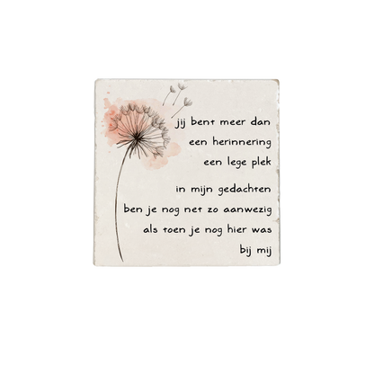 Jij bent meer dan een herinnering