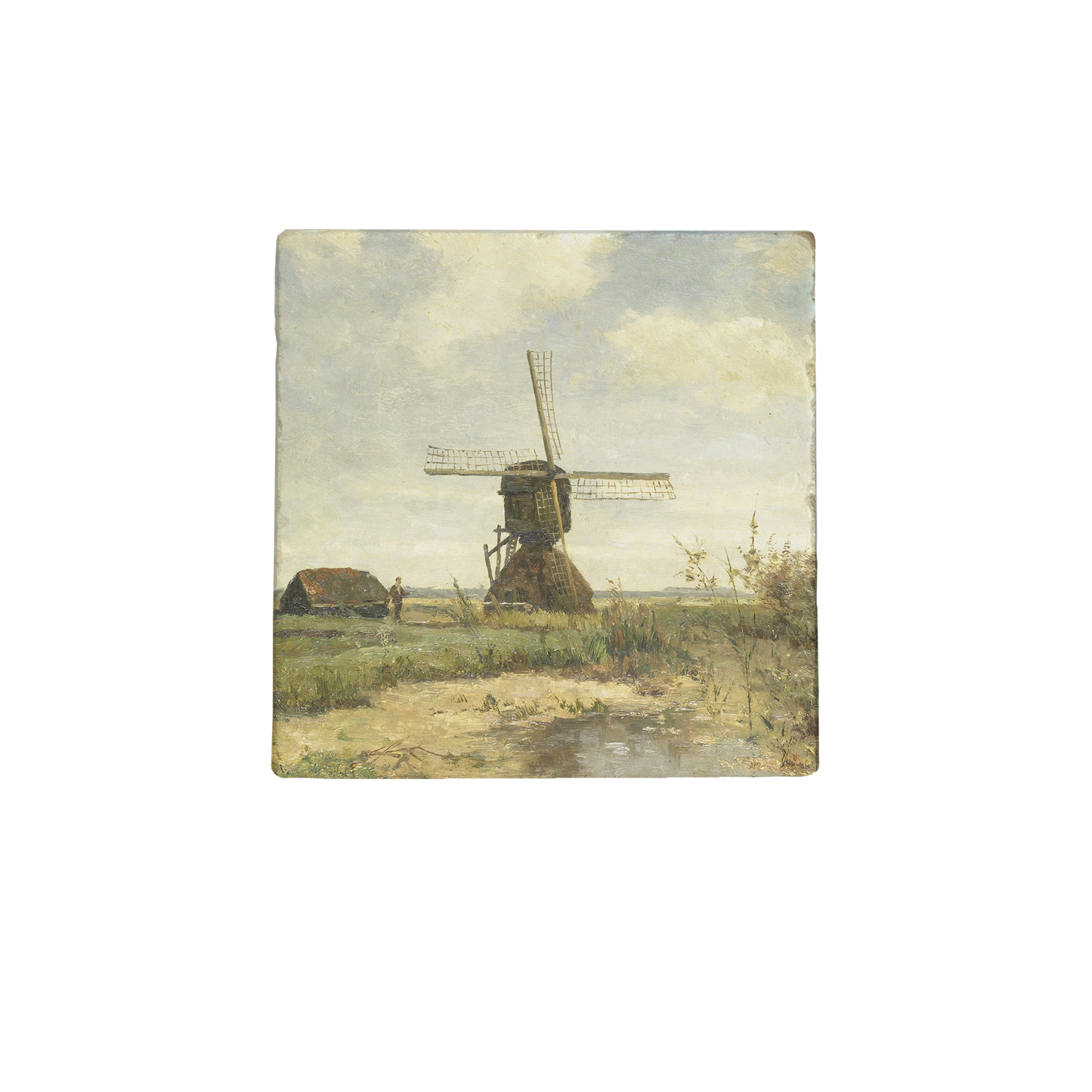 Windmill on a Waterway