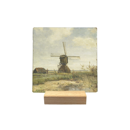 Windmill on a Waterway