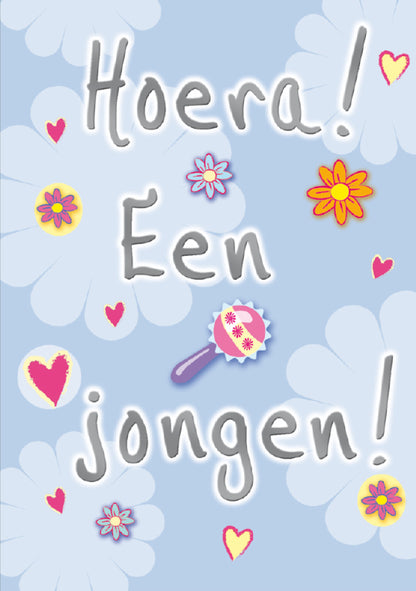 Hoera, een jongen!