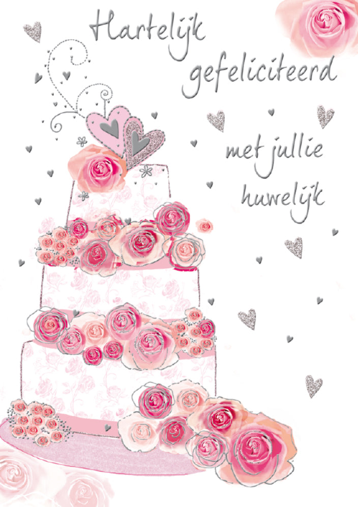 Hartelijk gefeliciteerd met jullie huwelijk