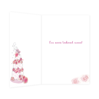 Hartelijk gefeliciteerd met jullie huwelijk