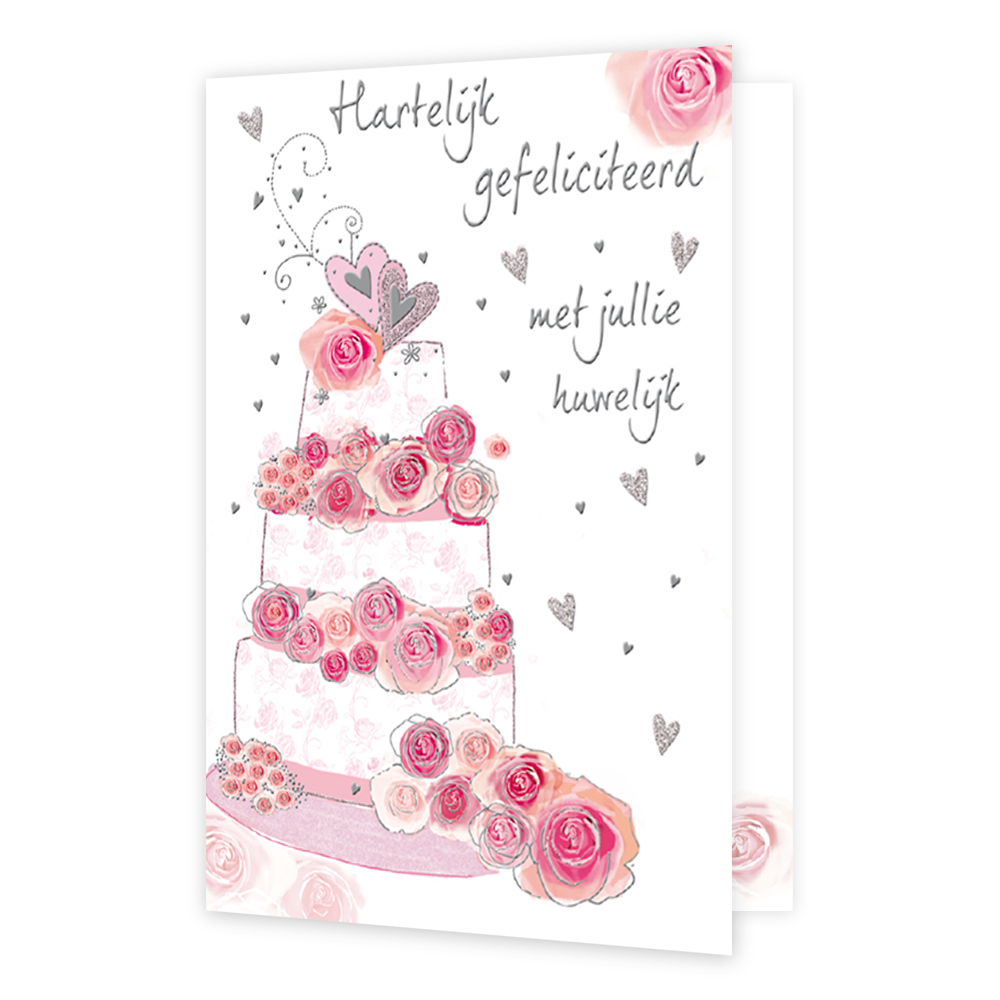 Hartelijk gefeliciteerd met jullie huwelijk