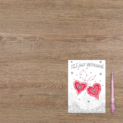12,5 jaar getrouwd