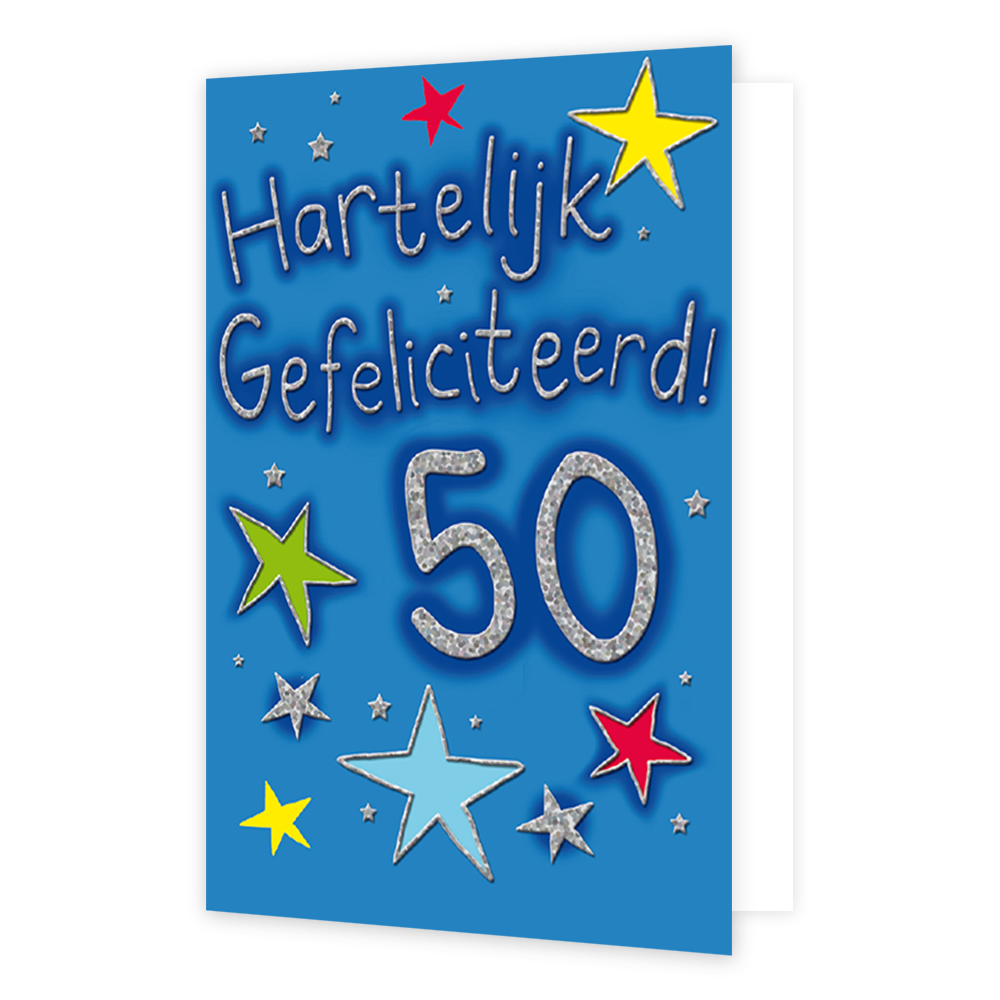 50 Hartelijk gefeliciteerd