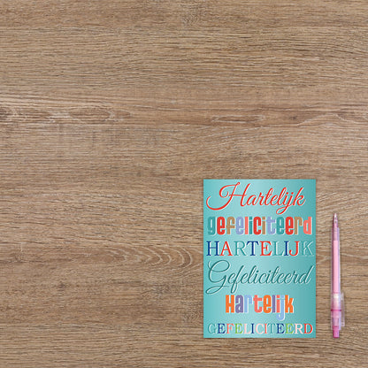 Hartelijk gefeliciteerd