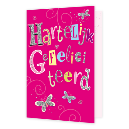 Hartelijk Gefeliciteerd