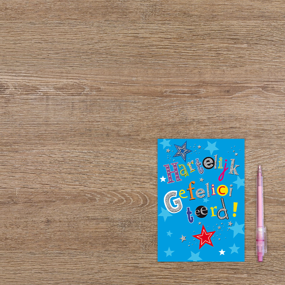 Hartelijk Gefeliciteerd