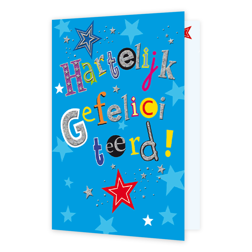 Hartelijk Gefeliciteerd