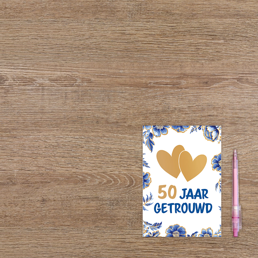 50 jaar getrouwd