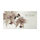 Veel sterkte - Formaat: Groot - Vorm: Liggend - Sterkte kaart - Op deze wenskaart staat twee grijze bloemen met daarnaast de tekst: "Veel sterkte". - Snelwenskaart