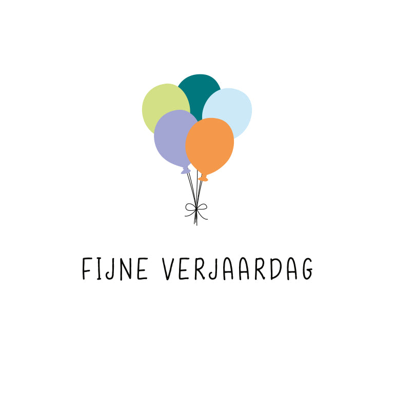 Fijne verjaardag