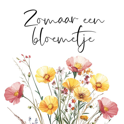 Zomaar een bloemetje