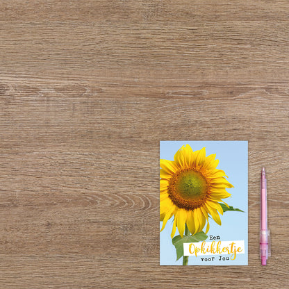 Een opkikkertje voor jou