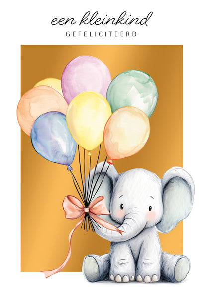 Een kleinkind gefeliciteerd