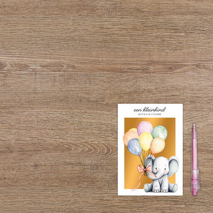 Een kleinkind gefeliciteerd