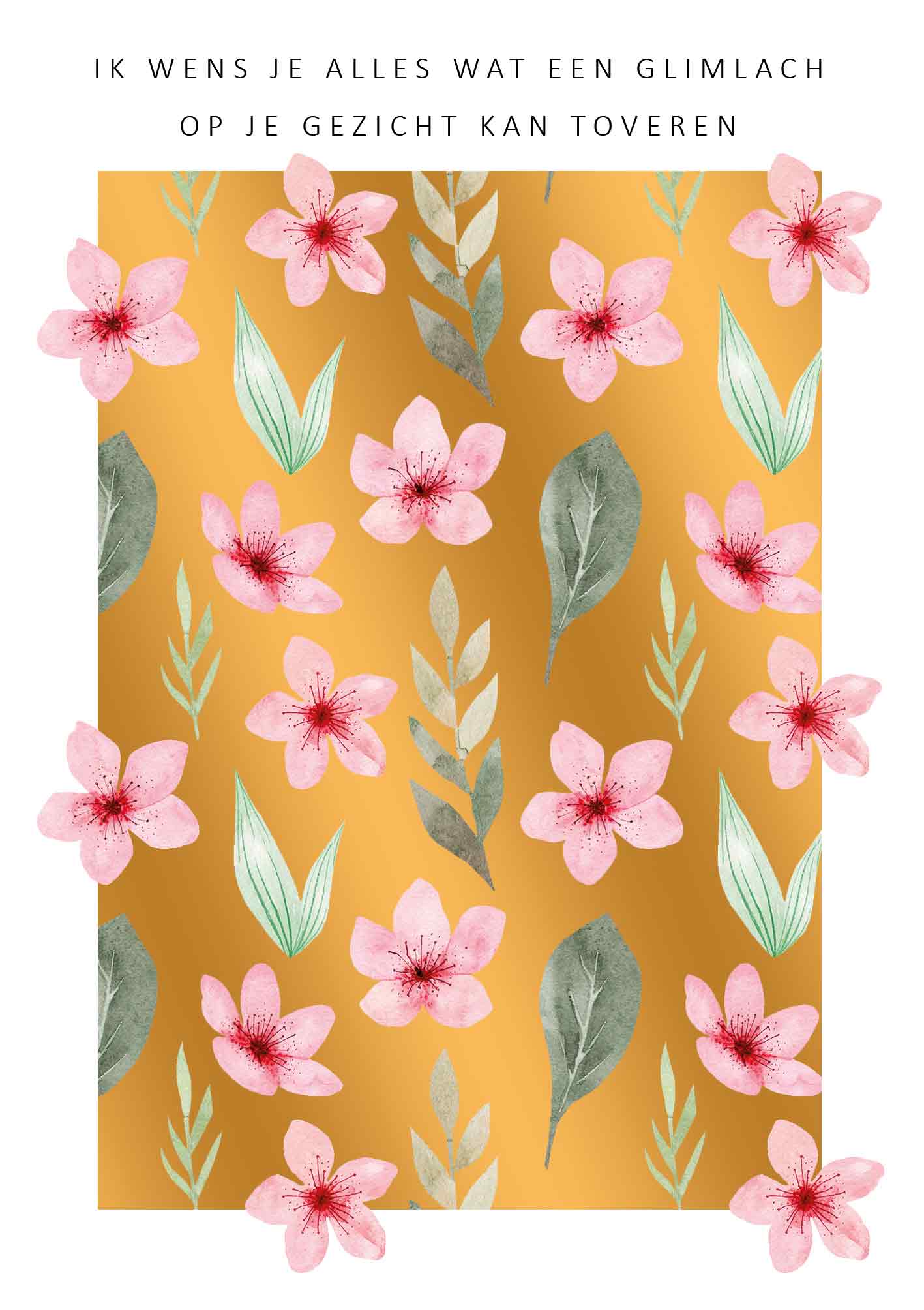 Glimlach op je gezicht kan toveren