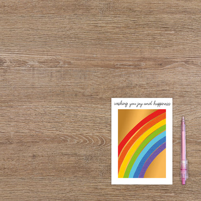 Wishing jou joy and happiness