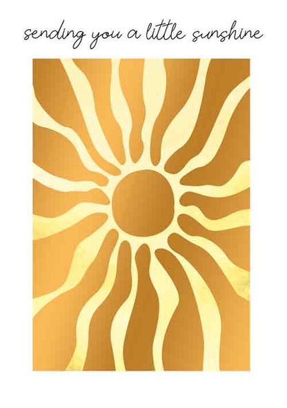 Sending you a little sunshine
