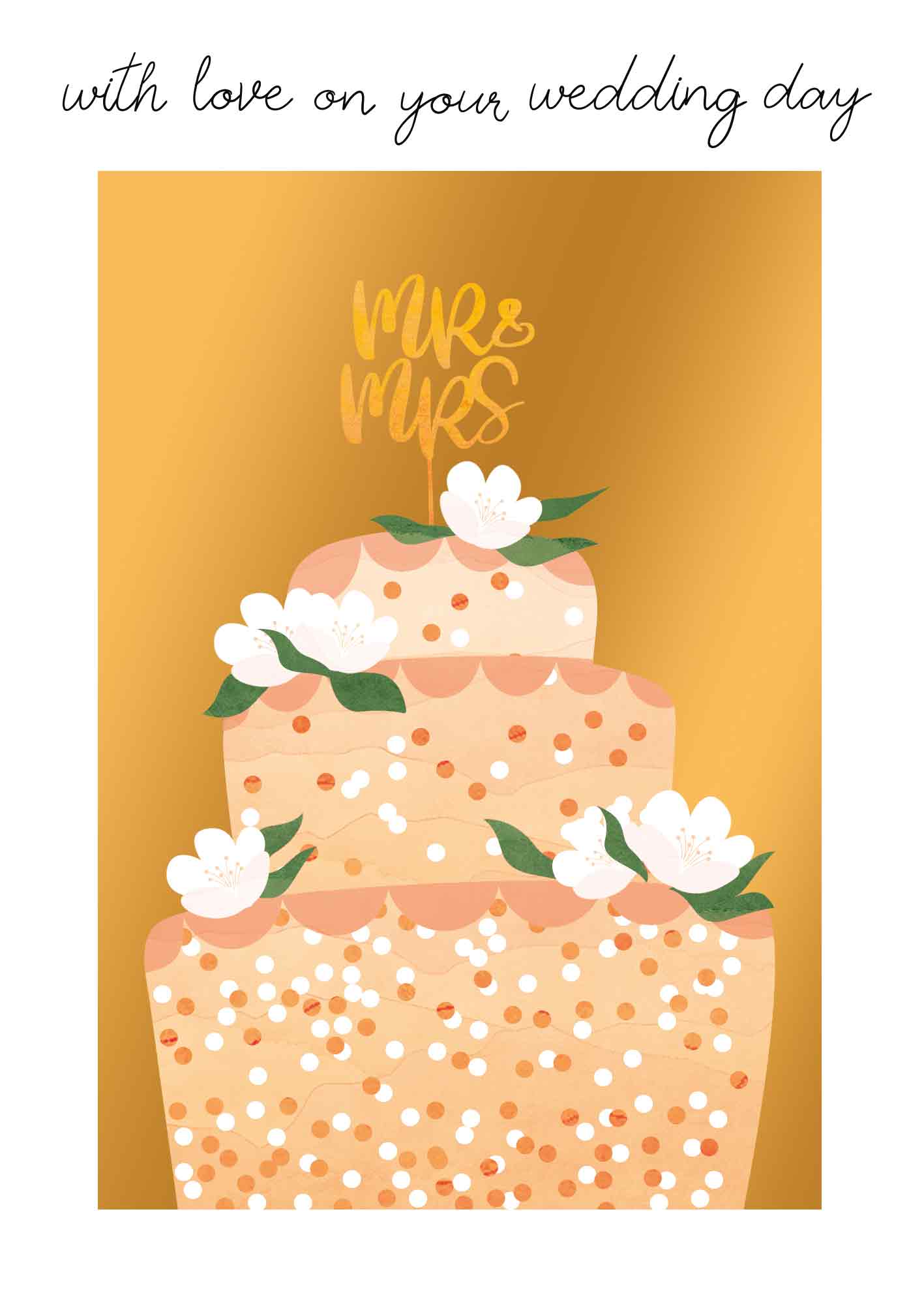 With love on your wedding day