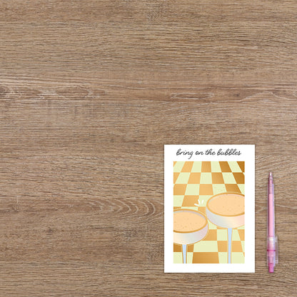 Bring on the bubbles