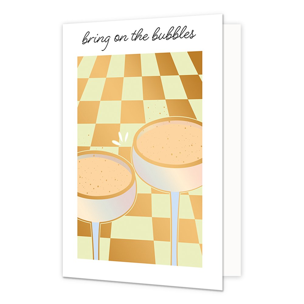 Bring on the bubbles