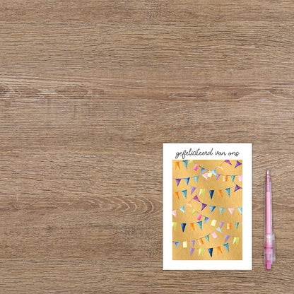 Gefeliciteerd van ons